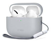 Tech-Protect Silicone Do Apple Airpods Pro 3 Crayon Grey - 1367330 - zdjęcie 2